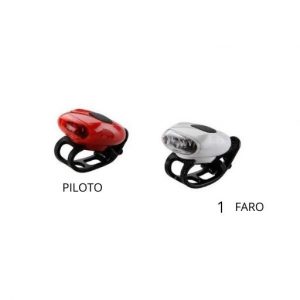 faro y piloto bicicletas led