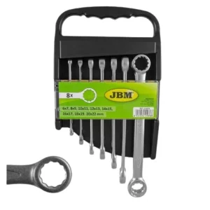 Juego llaves estrella plana de 12 cantos - JBM 51878