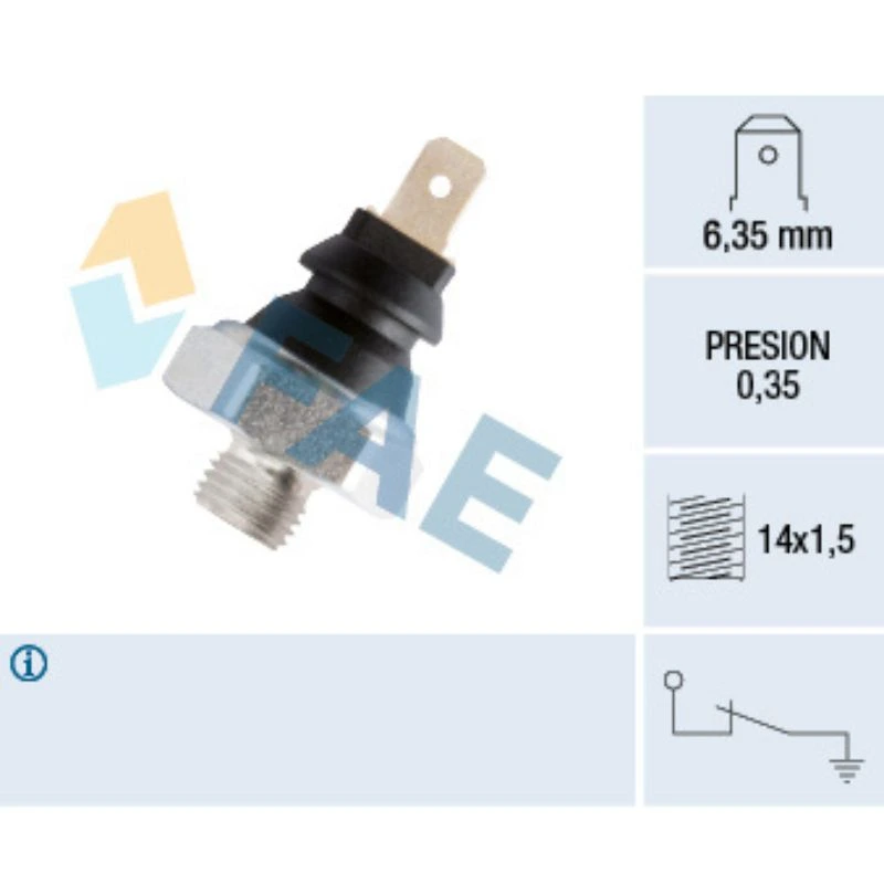 Bellota Presión Modelos clasicos RENAULT, FURA CRONO Rosca 14x1.5 presión 0.35. Ver mas modelos de época.