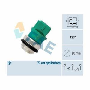 Medidas: 20 mm Temperatura: 120º Aislante verde
