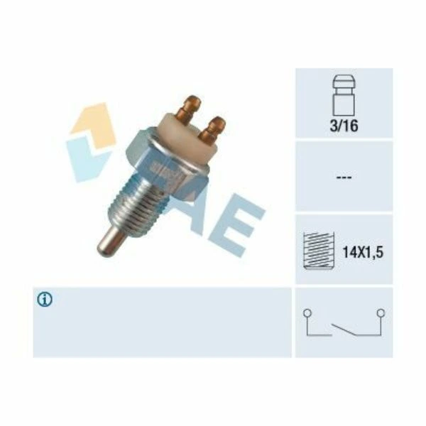 Rosca 14x1.5 con 2 bornes de conexión
