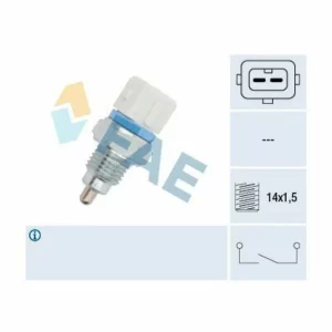 Medida de rosca 14x1,5 Aislante blanco, aro azul